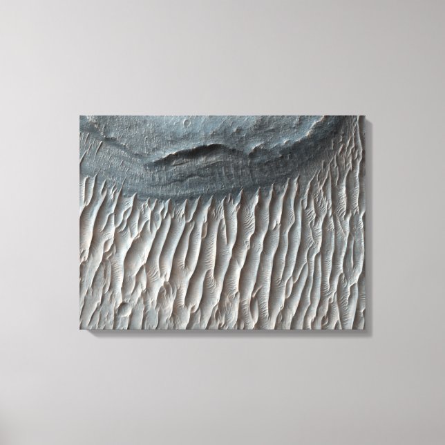 Toile Ius Chasma, un grand canyon sur Mars (Recto)