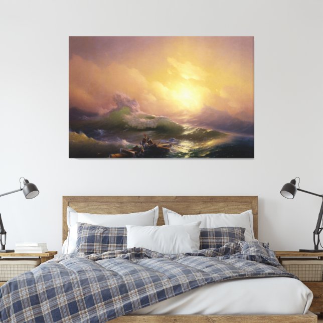Toile Ivan Konstantinovich Aivazovsky - The Ninth Wave (Insitu(Chambre))