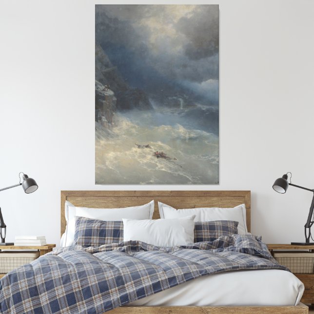 Toile Ivan Konstantinovich Aivazovsky - The storm  (Insitu(Chambre))