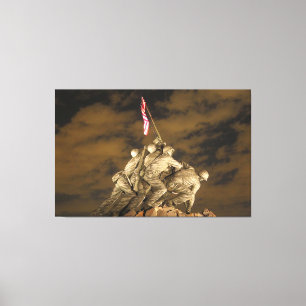 Toile Iwo Jima Memorial Arlington VA