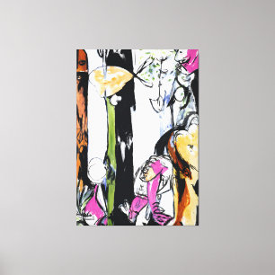 Toile J. P. - EASTER AND THE TOTEM - 1953 - Abstrait -