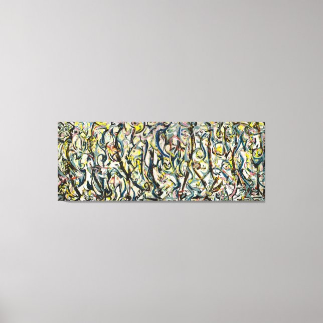 Toile J. P. - MURAL - 1943 - Expressionnisme Abstrait - (Recto)