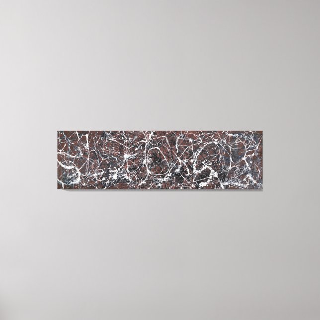 Toile J. P. - Numéro 13A Arabesque - 1948 - Art Abstrait (Recto)