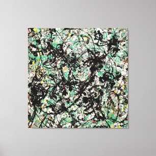 Toile J. P. - Numéro 15 - 1950 - Peinture d'action -