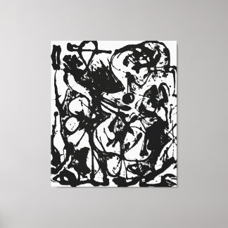 Toile J. P. - NUMÉRO 19 - 1951 - Black Pourings -