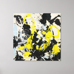 Toile J. P. - Numéro 22 - 1950 - Peinture d'action -