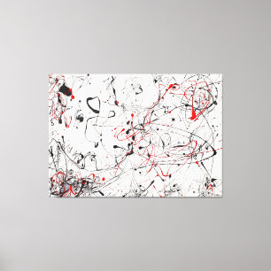 Toile J. P. - NUMÉRO 4 GRIS ET ROUGES - 1948 - Abstrait