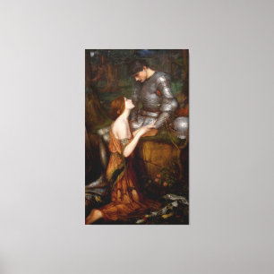 TOILE J. W. WATERHOUSE - LAMIA AND THE SOLDIER - 1905 -