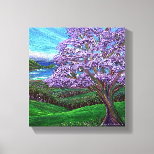 Toile Jacaranda d'Upcountry (Recto)