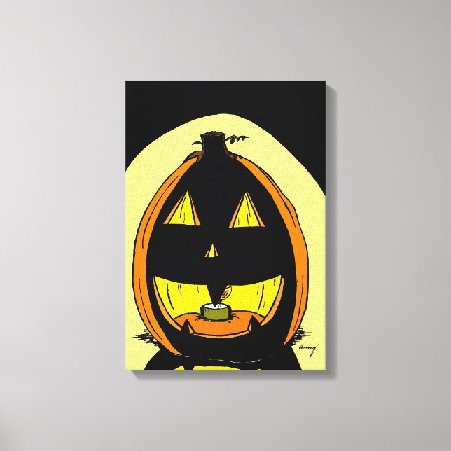 Toile Jack o' Lantern (Recto)
