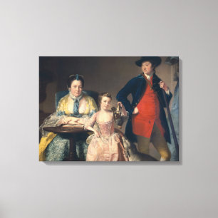 Toile James et Mary Shuttleworth