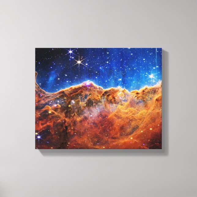 Toile James Webb Télescope Spatial Carina Nebula (Recto)
