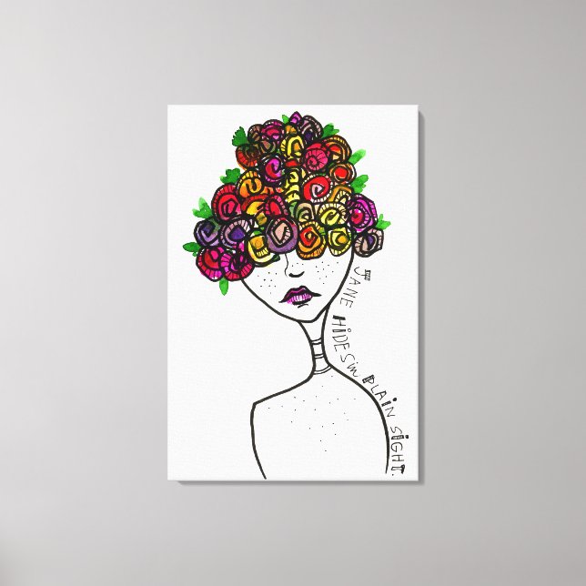 Toile Jane se cache en pleine vue (Recto)