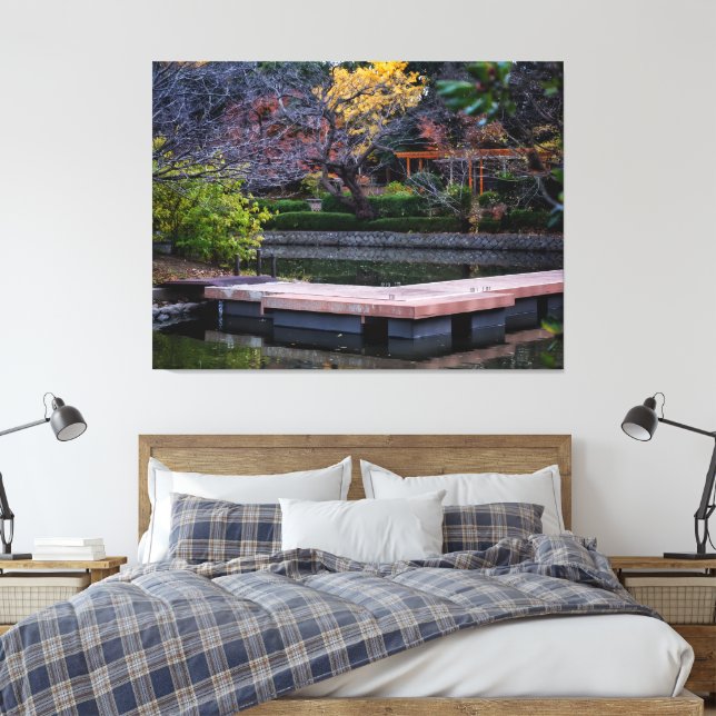 Toile Japanese Pond (Insitu(Chambre))