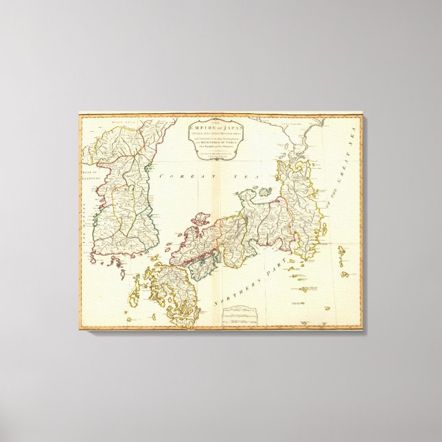 Toile Japon, Corée (Recto)