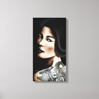 Toile Japonaise tatouée