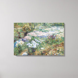 Toile Jardin aquatique Childe Hassam Art