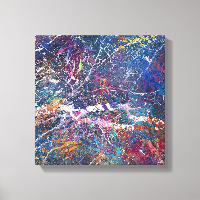 Toile Jardin côtier - Dew du matin (Recto)