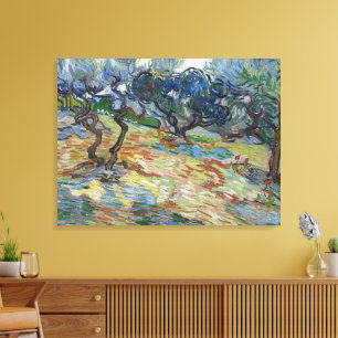Toile Jardin de Gethsémani, Mont des Oliviers par van Go