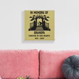 Toile Jardin des Mémoire Obsèques