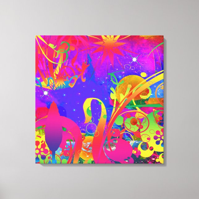 Toile Jardin d'été magique (Recto)