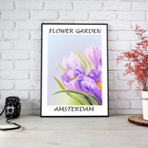 Toile Jardin Fleur Belle Mur Art Canvas