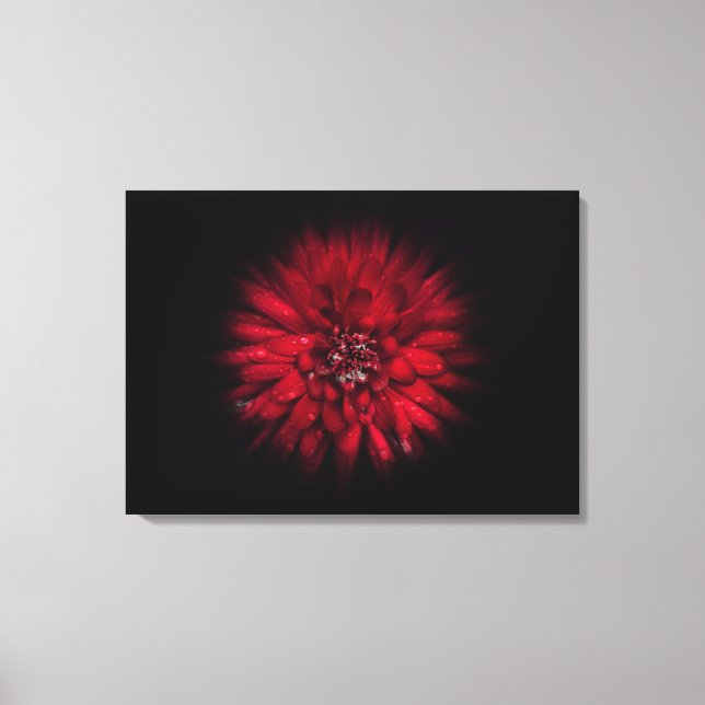 Toile Jardin Fleurs No 45 Version de flux couleur (Recto)