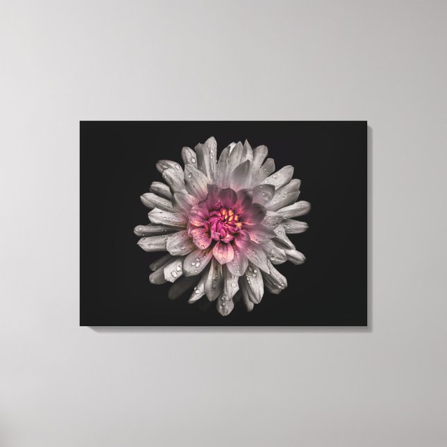 Toile Jardin Fleurs No 91 Version couleur (Recto)