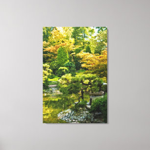 Toile Jardin Japonais - Esthétique Traditionnelle