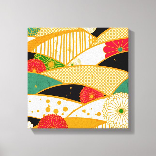 Toile Jardin magique Abstrait (Recto)