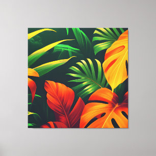 TOILE JARDIN NATUREL FEUILLES VERTES