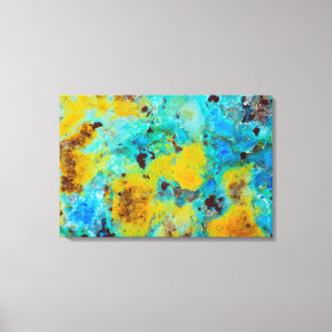 Toile Jasper Chrysocolla Bleu