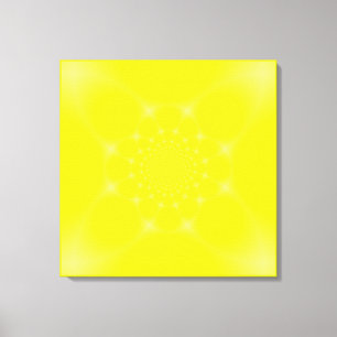 Toile Jaune Étincelant