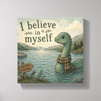 Je crois en moi-même Loch Ness Monster fantaisiste