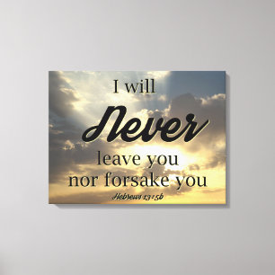 Toile Je ne vous effraie jamais Imprimer