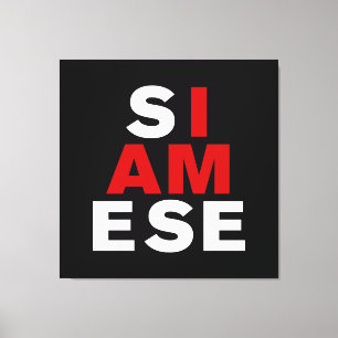 TOILE JE SUIS SIAMESE