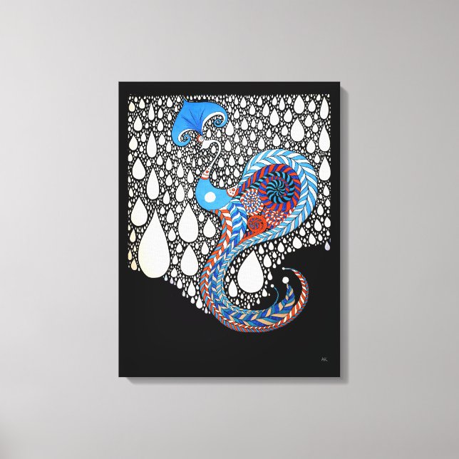 Toile Je Vais Attraper Toutes Vos Larmes Parapluie Peaco (Recto)