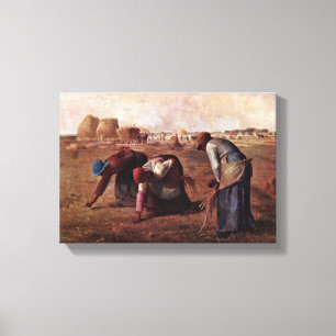 Toile Jean-François Millet - Les Gleaners