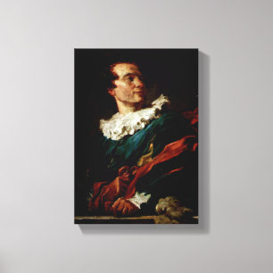 Toile Jean-Honore Fragonard - l'Abbe de Saint-Non