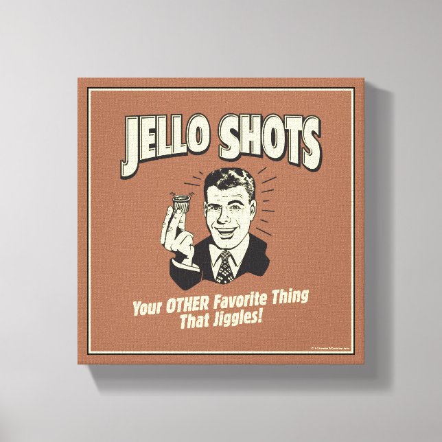 Toile Jello Shots : Autre Chose Favorite (Recto)