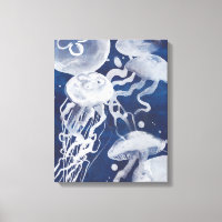 Jellyfish sur Arrière - plan de la Marine