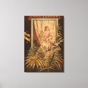 Toile Jennie Yeamans affiche de jeu de "notre Jennie"