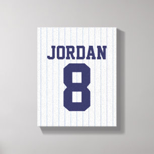 Toile Jersey de baseball avec nom et numéro personnalisé