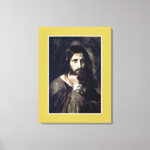 Toile Jésus Christ 1888 par Georg Karl Franz Cornicelius