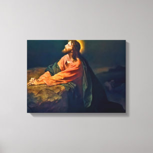 Toile Jésus Christ à Gethsémani