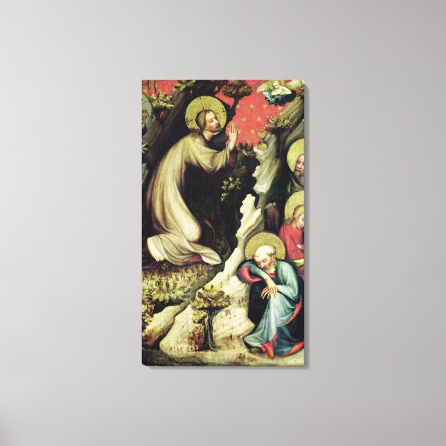 Toile Jésus dans le jardin de Gethsémani (Recto)