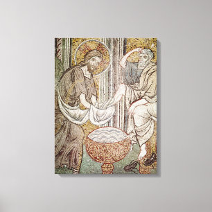Toile Jésus et St Peter