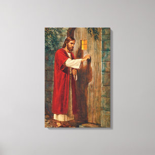 Toile Jésus Frappe À La Porte