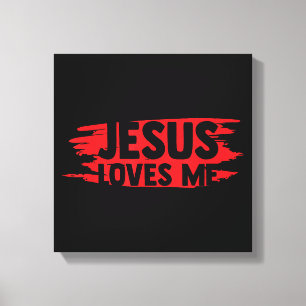 Toile Jésus Hommes Femmes Enfants Amusant Chrétien Bible
