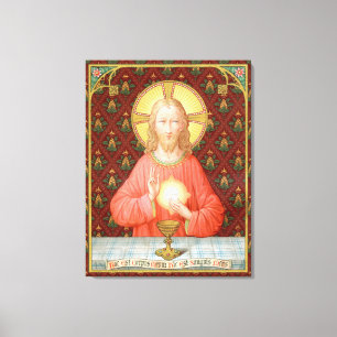 Toile Jésus Instituant la Sainte Communion (SAU 045)